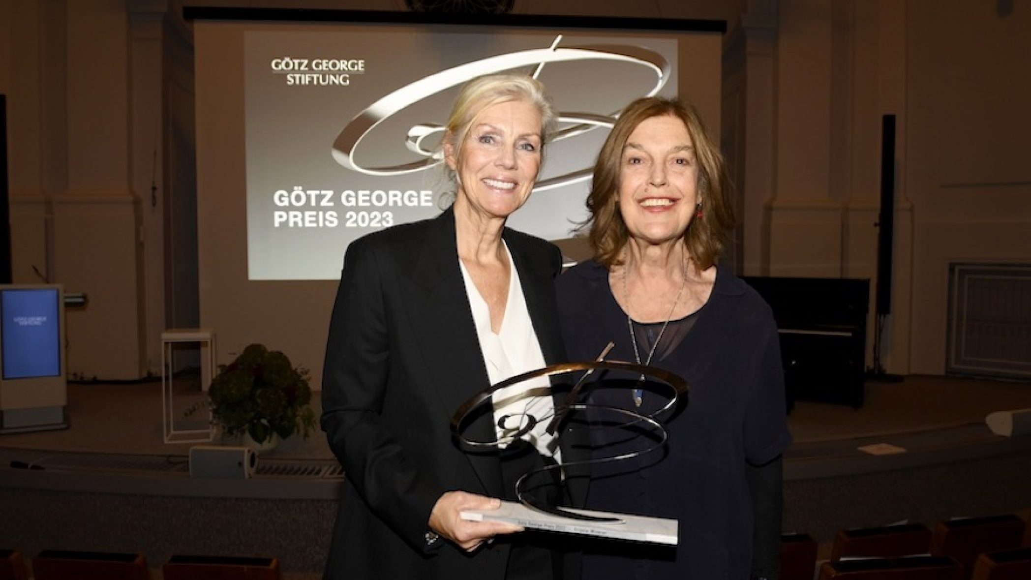 Angela Winkler erhält Götz George Preis 2023